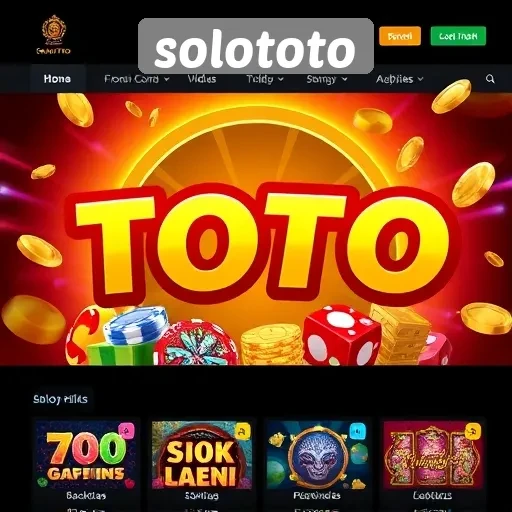 Solototo Platform Game Terbaik Untuk Penggemar Judi Online